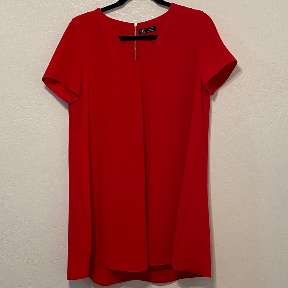 Zara red mini dress